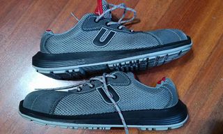 Zapatos de Seguridad Talla 45 Gris/Rojo