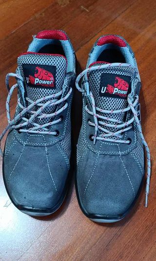 Zapatos de Seguridad Talla 45 Gris/Rojo