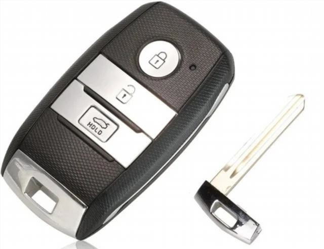 Carcasa llave 3 botones KIA Sorento Carens NHY10