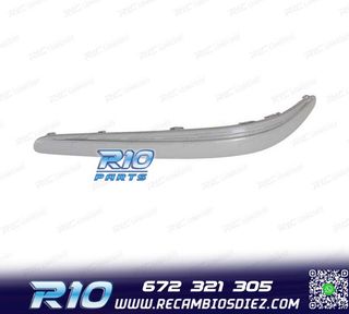 MOLDURA IZQ MERCEDES CLASE E W211 02-06 PARAGOLPES DELANTERO
