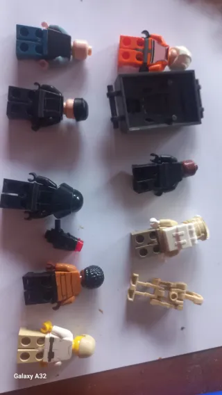 Lote Figuras Lego Star Wars Auténticas