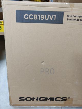 Lettino da giardino - SONGMICS