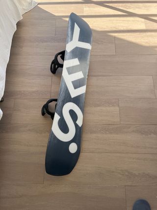 Tabla Snowboard con Fijaciones