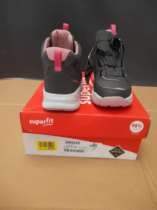 Botas Superfit Negras y Rosas