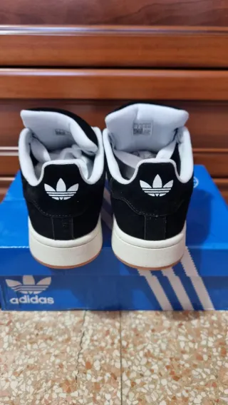 Adidas Campus Zapatillas Negras Blancas