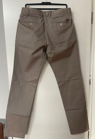 Pantalón Massimo Dutti Marrón