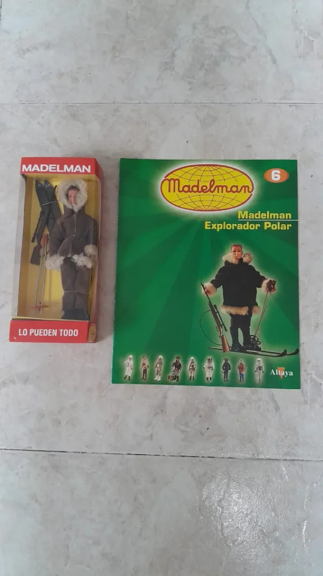 Muñeco Madelman Explorador Polar