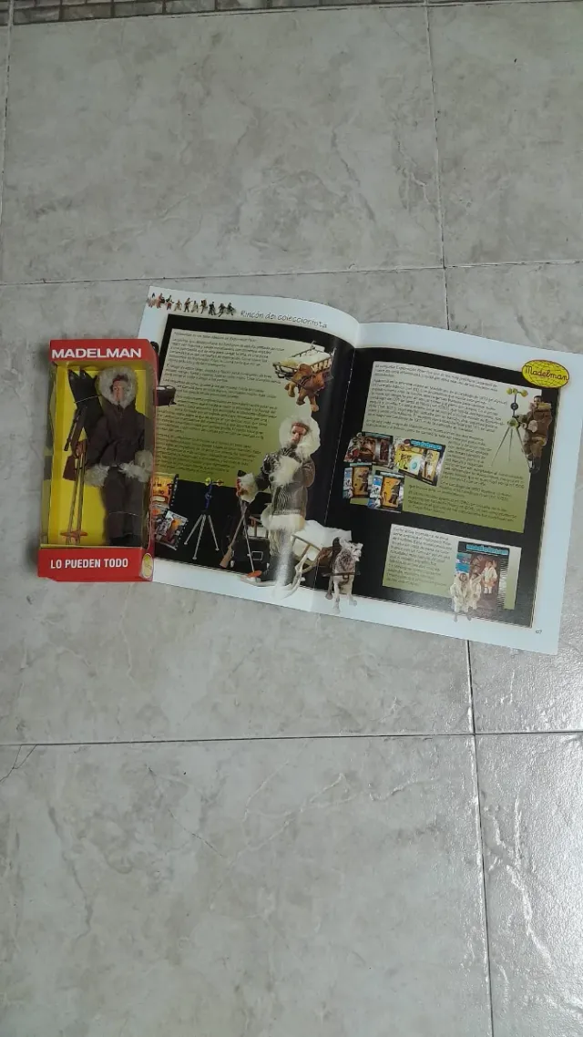 Muñeco Madelman Explorador Polar