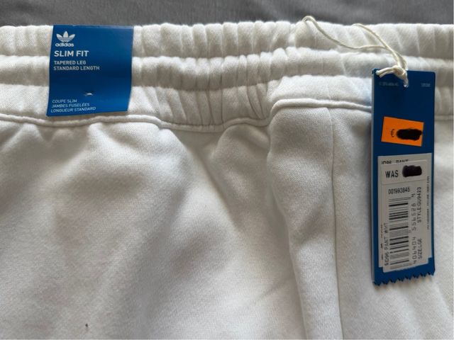 Pantalón chándal Adidas blanco a estrenar