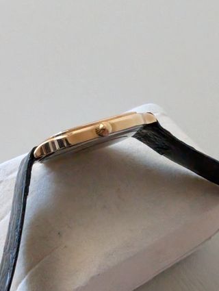 Orologio Longines Tank Vintage Oro Nero