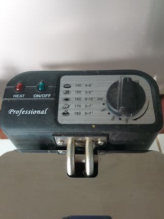 Freidora Eléctrica Acero Inoxidable