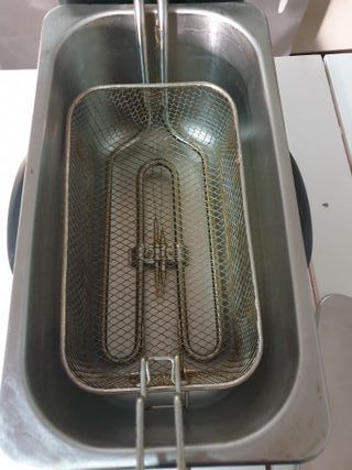 Freidora Eléctrica Acero Inoxidable
