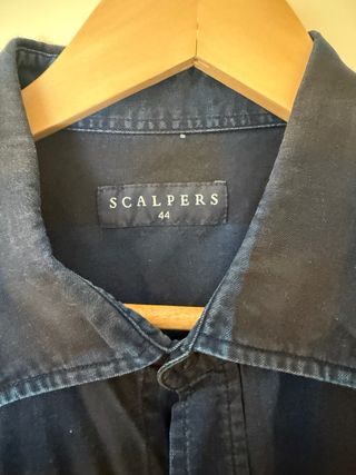 Camisa Scalpers Azul Talla 44
