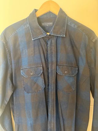 Camisa Scalpers Azul Talla 44