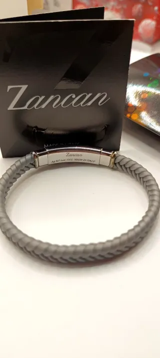 Bracciale Zancan Uomo Intrecciato Made in Italy