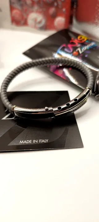 Bracciale Zancan Uomo Intrecciato Made in Italy