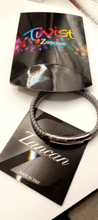 Bracciale Zancan Uomo Intrecciato Made in Italy