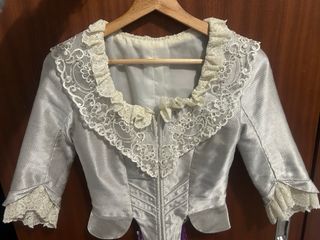 Vestido de Fallera Azul Multicolor