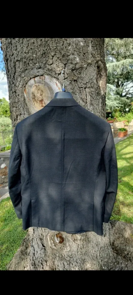 Giacca uomo grigio scuro