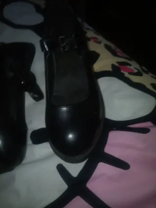 Zapatos plataforma chica talla 37