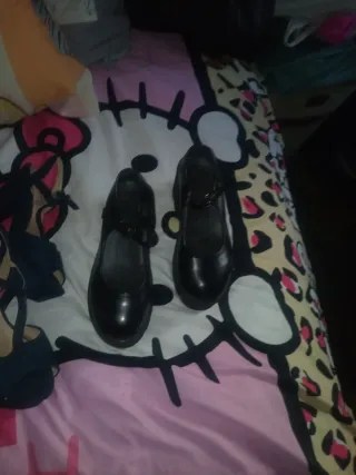 Zapatos plataforma chica talla 37