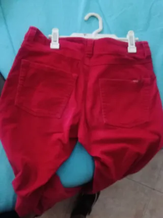 Pantalón elástico de pana
