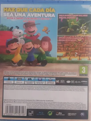 Carlitos y Snoopy: El Videojuego PS4