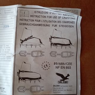 Nuovi ramponi Salewa