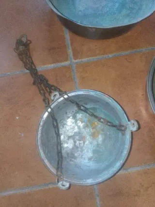 Juego de 3 sartenes de metal