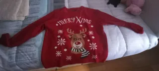 Jersey Navideño Reno Merry Xmas