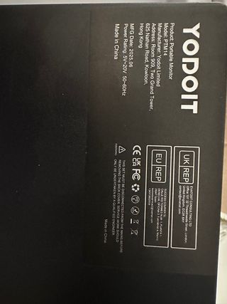 Monitor Portátil Yodoit 14 FHD 1080P IPS