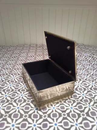 Joyero Vintage Latón y Plata