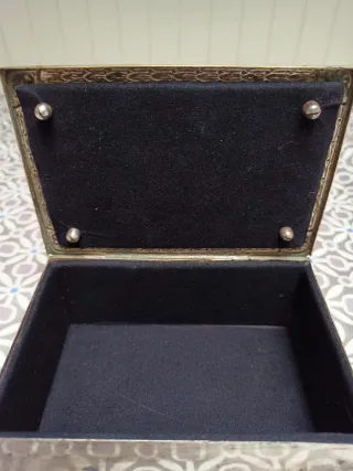 Joyero Vintage Latón y Plata