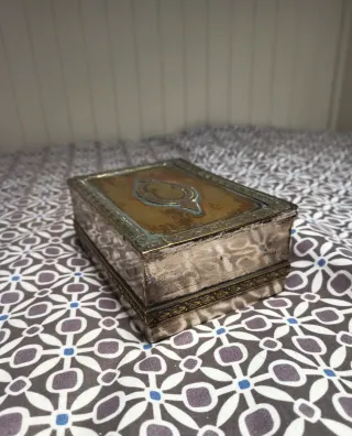 Joyero Vintage Latón y Plata