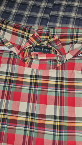 Camisa Polo Ralph Lauren cuadros hombre