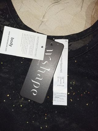 Body negro glitter Women's Secret Shape