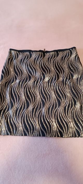 Falda corta fiesta lentejuelas