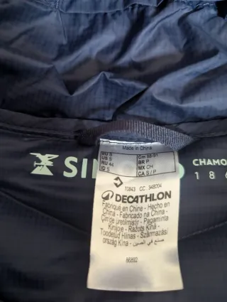 Plumas Simond azul y verde