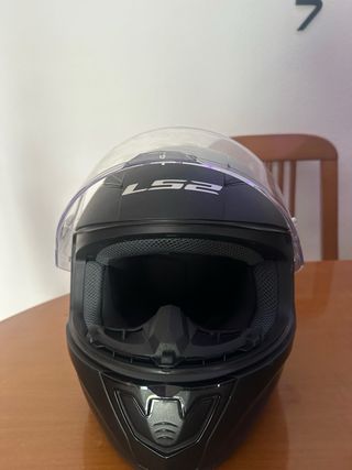 Casco de moto integral negro marca L52
