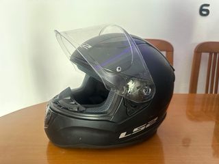 Casco de moto integral negro marca L52