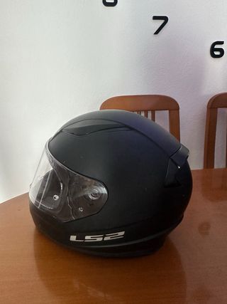 Casco de moto integral negro marca L52