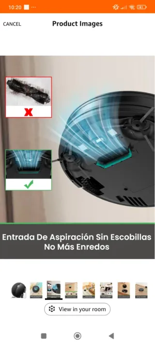 Robot Aspirador limpiador Vexilar W6 a estrenar