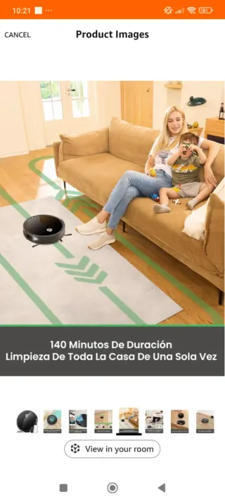 Robot Aspirador limpiador Vexilar W6 a estrenar