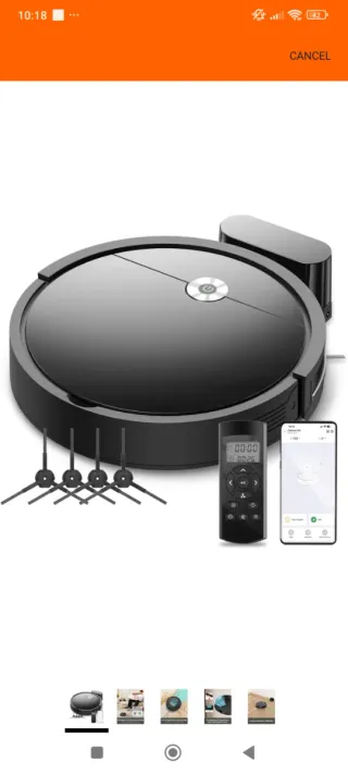 Robot Aspirador limpiador Vexilar W6 a estrenar