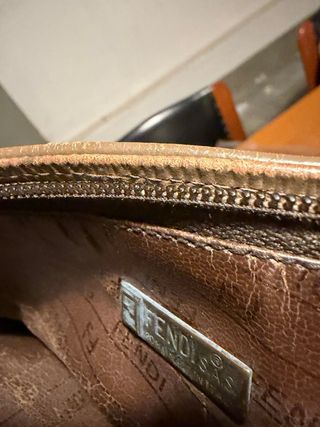 Borsa Fendi Vintage anni 80 mancante di tracolla