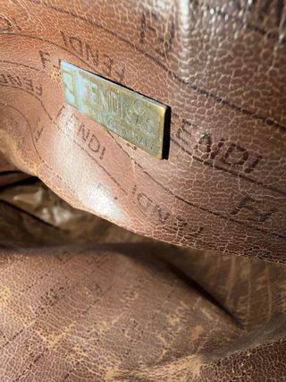 Borsa Fendi Vintage anni 80 mancante di tracolla