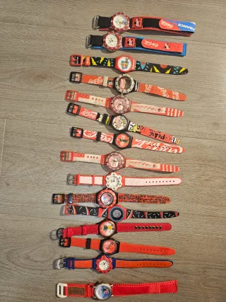 Collezione 140 Orologi Coca Cola