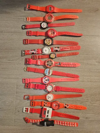 Collezione 140 Orologi Coca Cola