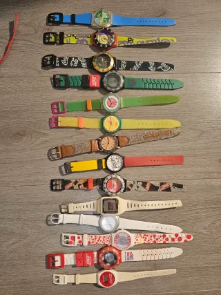 Collezione 140 Orologi Coca Cola