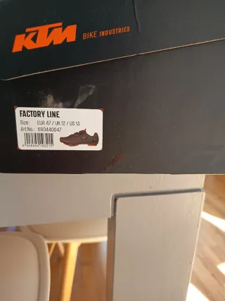 Zapatillas MTB Talla 47 Negras